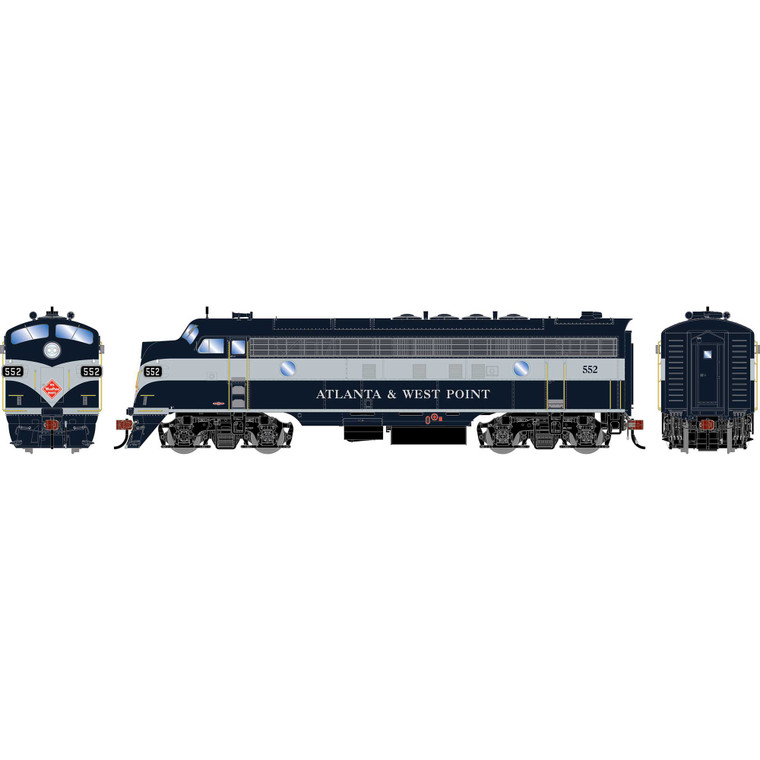 Athearn - HO GEN FP7 Locomotive, AWP #552 - G-2809
