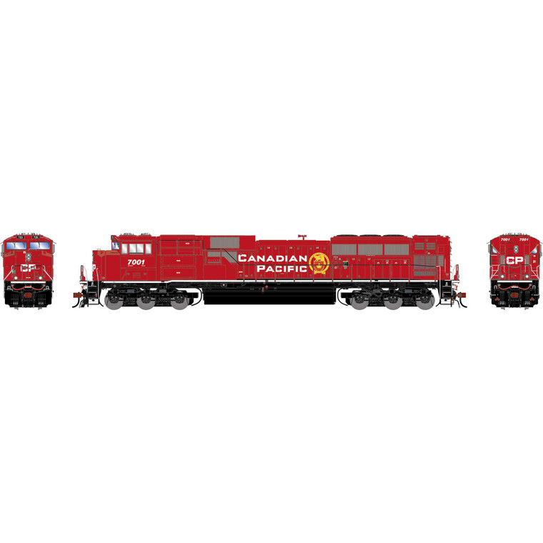 Athearn - HO GEN SD70ACU Locomotive, CP 'Beaver Logo' #7001 - G-2985
