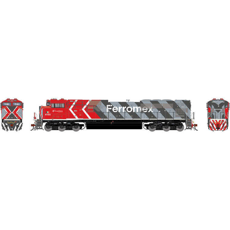 Athearn - HO GEN SD70ACU Locomotive w/DCC & Sound, FXE #4155 - G-2991