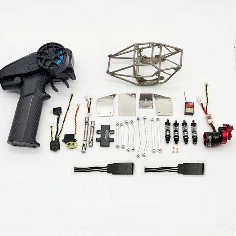 FuriTek - 1/18 Titan Buggy 18 Brushless 4x4 Crawler Builder's Kit Combo - 2754