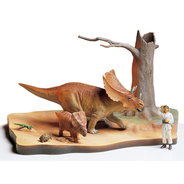 Tamiya - Chasmosaurus Diorama Set - 60101