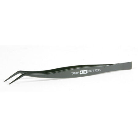 Tamiya - Angled Tweezers - 74003