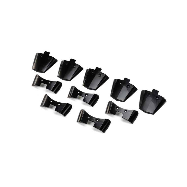 Losi - Rear Fender Pack, Black: Promoto-MX/SM - -3263