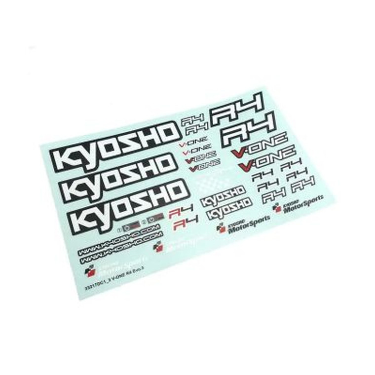 Kyosho - Decal (R4 Evo.3) - VZD02