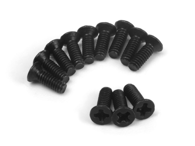 BlackZon - Countersunk Tapping Screw 2x5mm (12pcs) for Vyper - 540461