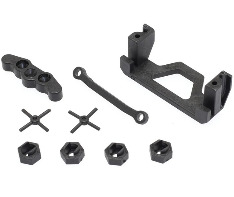 CEN Racing - Wheel Hex & Servo Mount (Cross Pin, Rear Lower Mount, ST - C16405