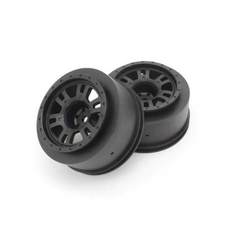 Kyosho - 2.4" 6 Spoke Off Road Wheel (KB1 - KBH002BK