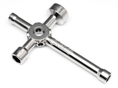 HPI Racing - 4 Way Glow Plug Wrench (Large) - 87546