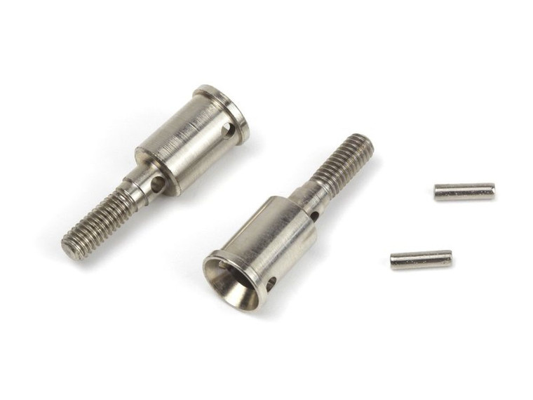 BlackZon - Front Axle Axle (2pcs) - 540440