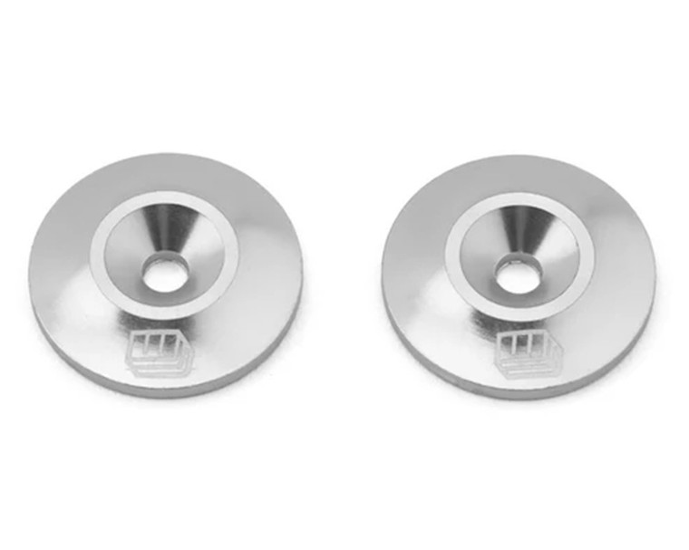 Whitz Racing Products - Wing Washers / Buttons (Silver) - -WAS-SIL
