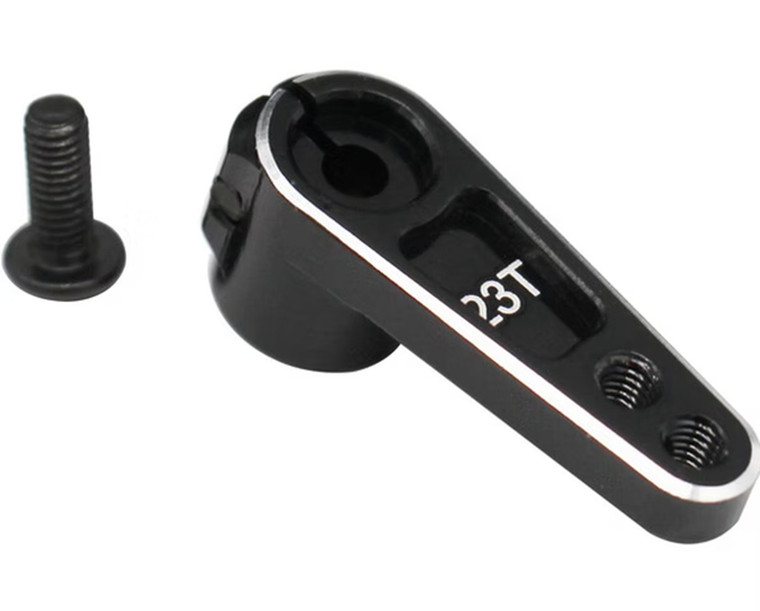 Hot Racing - Aluminum 5mm Off-Set Servo Arm, 23 Spline - SH23TH01