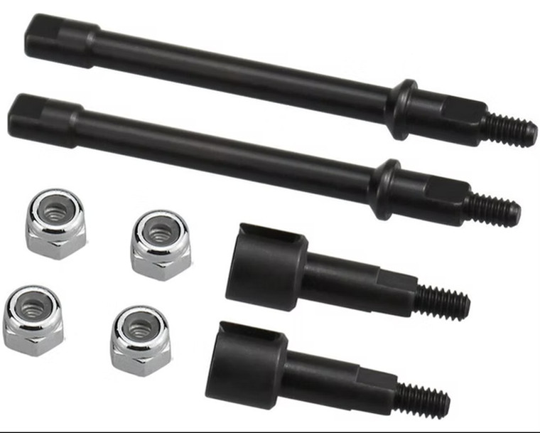 Hot Racing - Steel Drive Stub Axles, SCX30 - SXTY39A