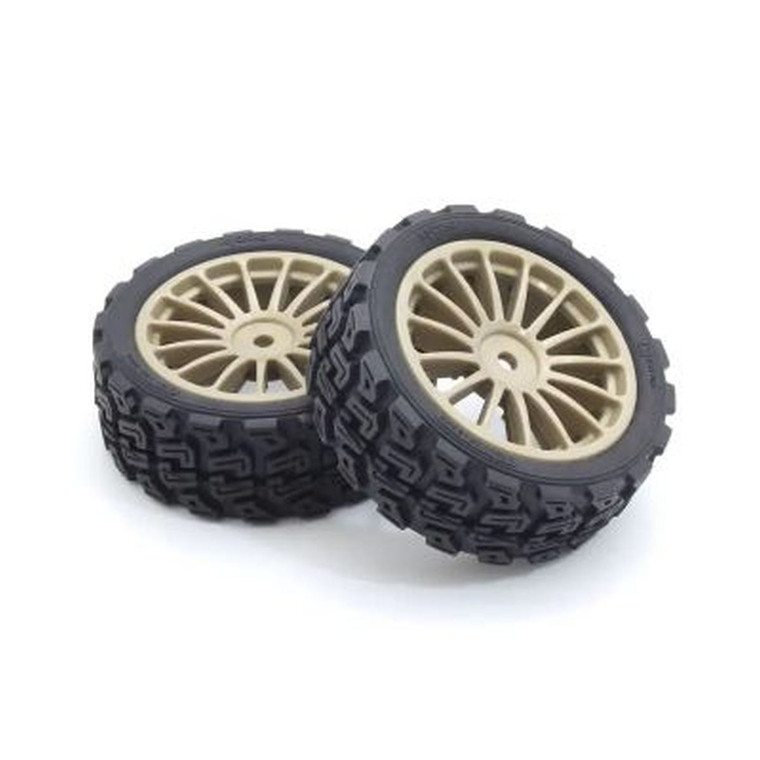 Kyosho - Glued Rally TireFZ02-R (15-Spok - FATH708GM