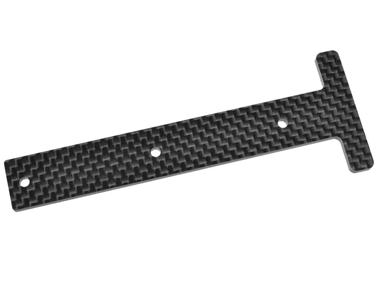 Corally - Chassis Stiffener Plate - Rear - Carbon - 1 pc - 00140-173
