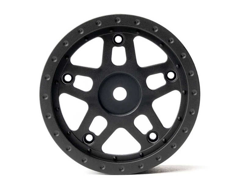 Whitz Racing Products - 1/10 Whiplash Rear 2.2" 12mm Sprint Car Wheels (2) (Orange) - -WL-REAR-ORG