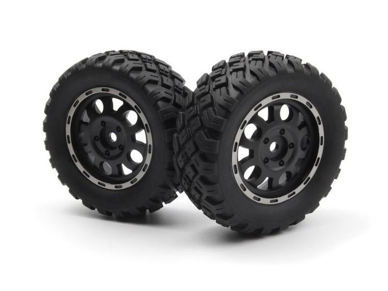 BlackZon - Assembled Wheel & Tyre Set (2pcs) - 540451