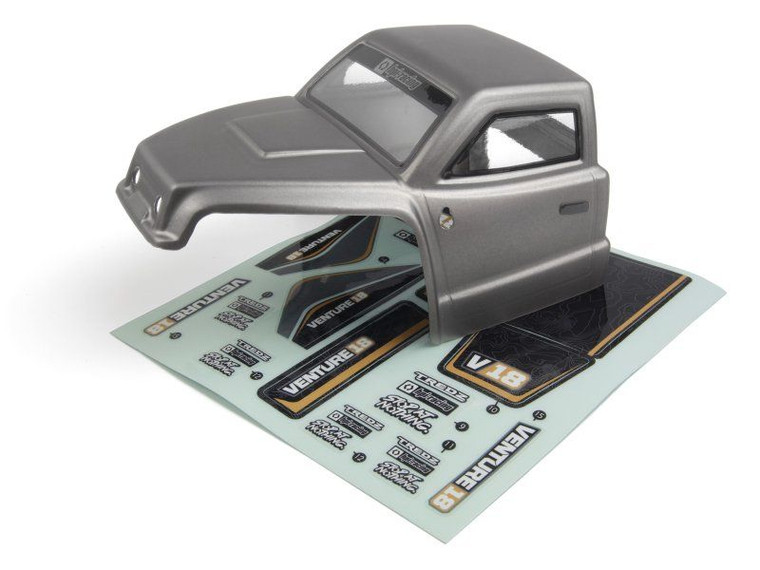 HPI Racing - Venture18 CC Ridgeline Painted Body - Gunmetal - 161121