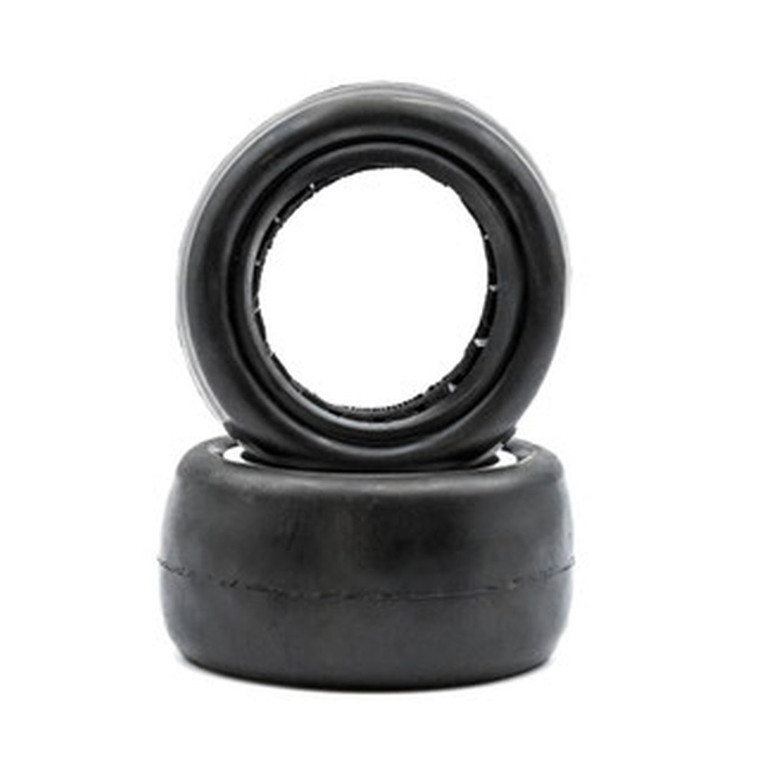Raw Speed - Slick - 1/10 Rear Buggy Tires w/ Inserts 2.2" (1 Pair) - 161101GB