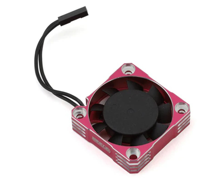 Whitz Racing Products - HyperCool Aluminum Cooling Fan - 40mm - Hot Pink - -HC-PNK40