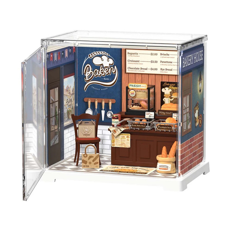 Robotime - Butter Bakery House, DIY Miniature House - DWS03B