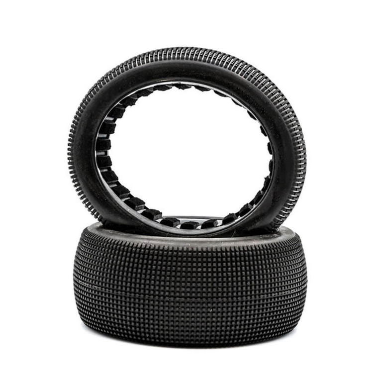 Raw Speed - Mach One - 1/8 TRUGGY Tires w/ Inserts (1 Pair) Super Soft - 180212SSB