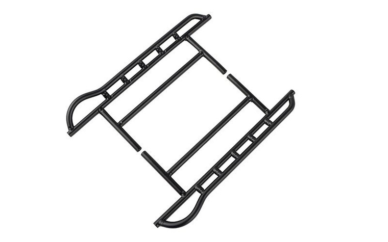 RC4WD - Tough Armor Steel Side Sliders w/Bump, for Gelande II (D90) - ZS0481