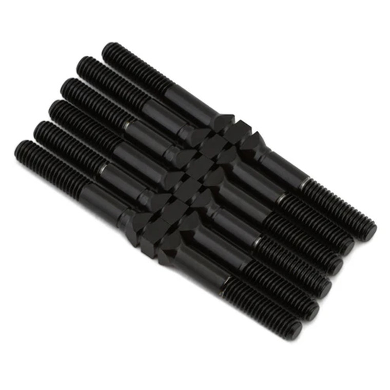 Whitz Racing Products - Team Associated B7.1 HyperMax Titanium Turnbuckle, Black - -AEB71-HM2