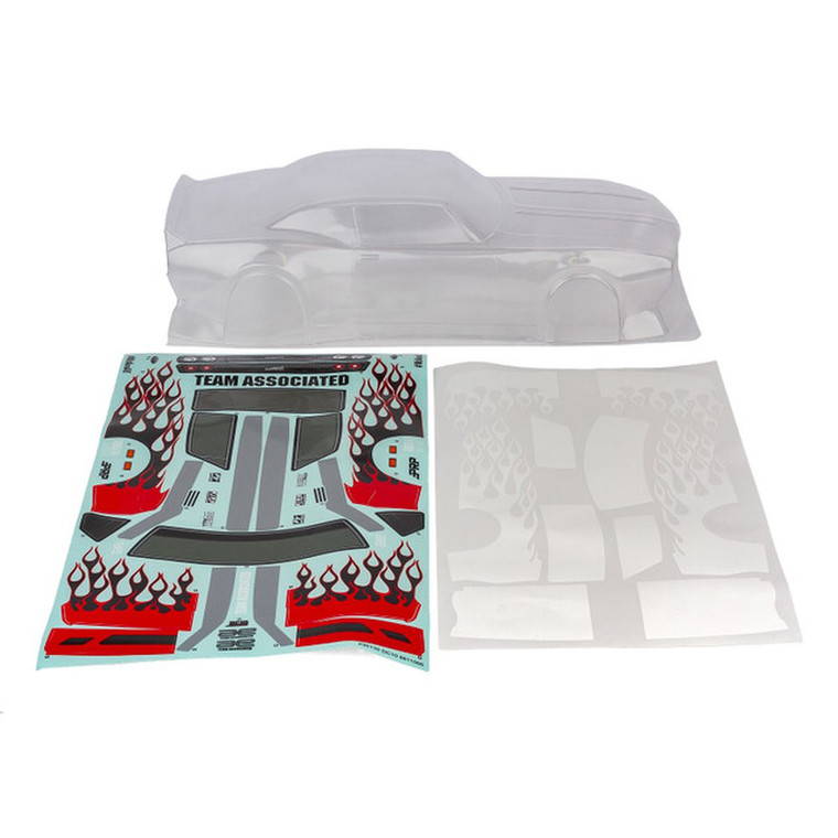 Team Associated - DC10 Classic Body Set, Clear - 72304