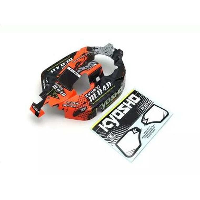 Kyosho - Inferno NEO4.0 T1 Decoration Body Set (Red) - IFB123RD