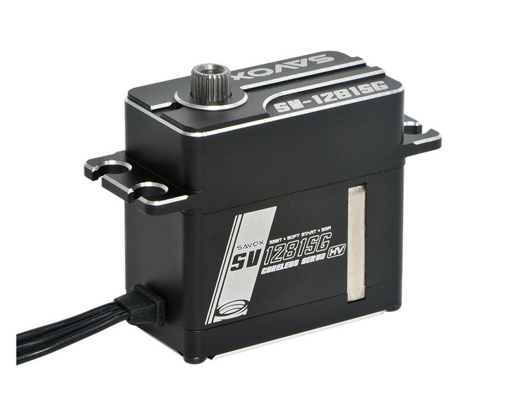 Savox - High Voltage Coreless Steel Gear Monster Torque Servo - SV1281SG-BE