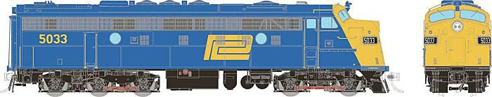 Rapido Trains - HO FL9 Penn Central(steam gen)#5033 - 14065