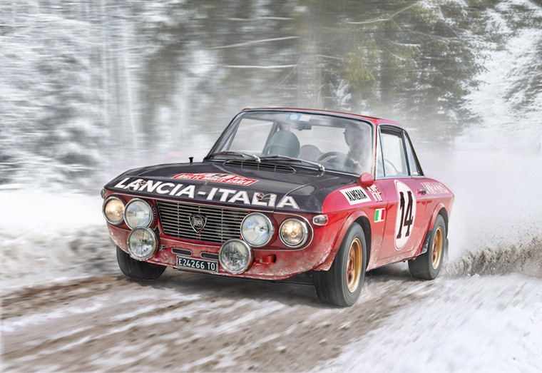 Italeri Model Kits - Lancia Fulvia HF 72'Monte Carlo 1:24 - 3670