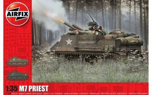 Airfix - M7 Priest Self Propelled Gun 1:35 - 1368