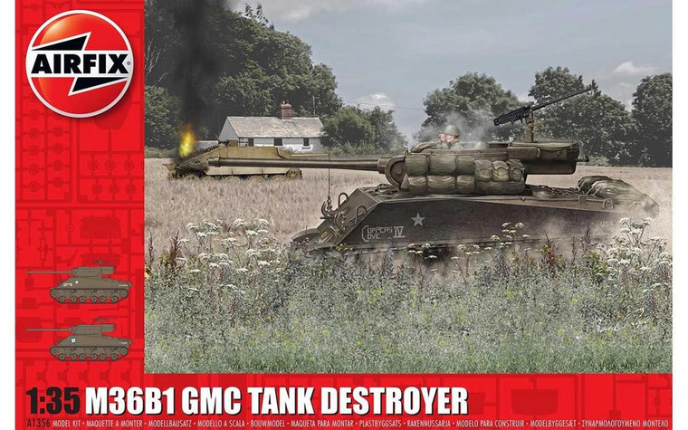 Airfix - M36B1(GMC)Jackson Tank Destroyer 1:35 - 1356