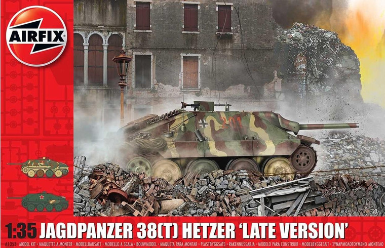 Airfix - Jagdpanzer 38t Hetzer Late Version 1:35 - 1353