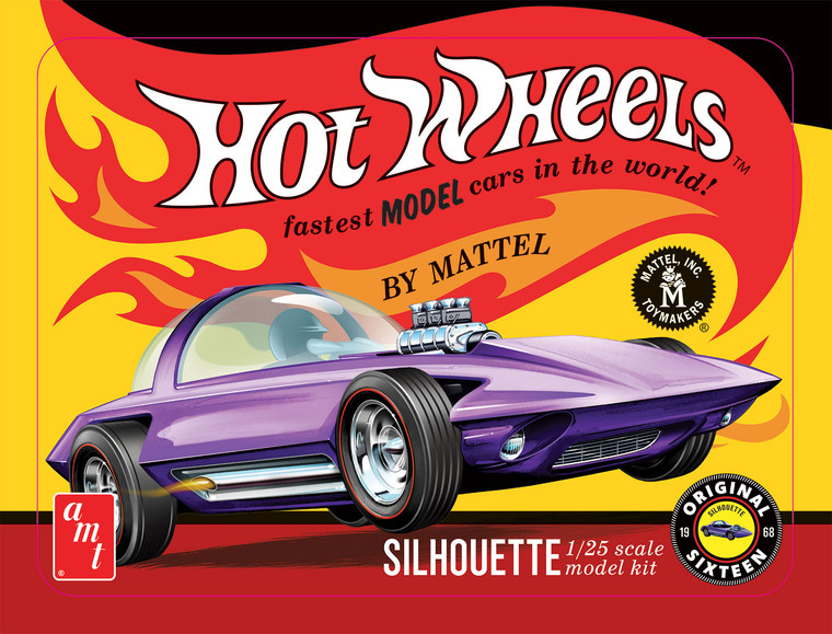 AMT-ERTL Models - Hot Wheels 'Silhouette' w/Tin 1:25 - 1593