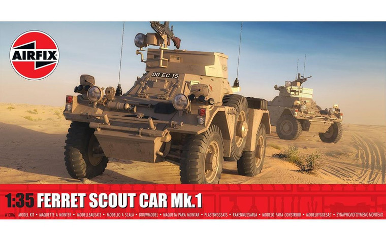 Airfix - Ferret Scout Car Mk 1 1:35 - 1386