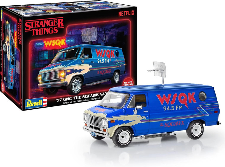 Revell Monogram - 77 GMC The Squawk Van Stranger Thi 1:24 - 14578