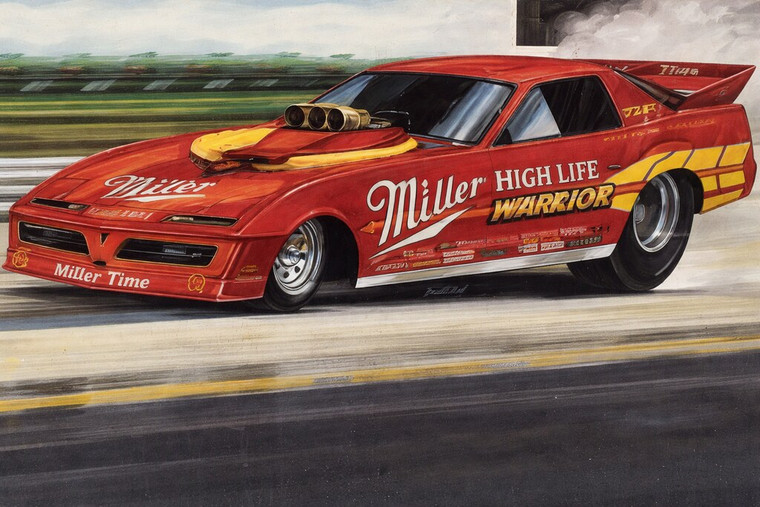 Atlantis Models - 1984 Miller Warrior Funny Car 1:24 - 2712
