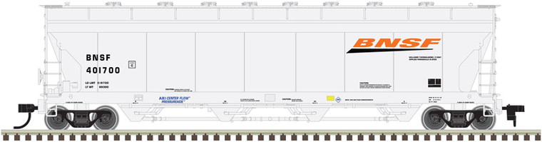 Atlas Model Railroad Co. - N Covered Hopper Bnsf 401700 - 50002695