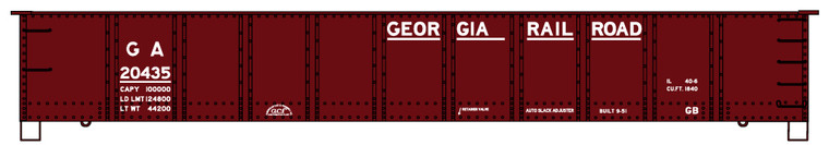Accurail - HO 41'Steel Gondola Georgia RR Singles - 3779