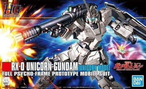 Bandai - Gundam Models - 101 Rx-0 Unicorn Gundam HGUC - 2079325