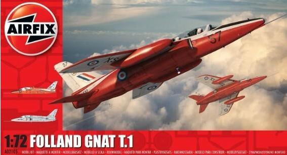 Airfix - Folland Gnat T1 Jet Trainer 1:72 - 2105