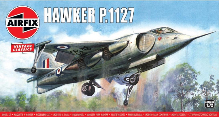 Airfix - Hawker P 1127 1:72 - 1033
