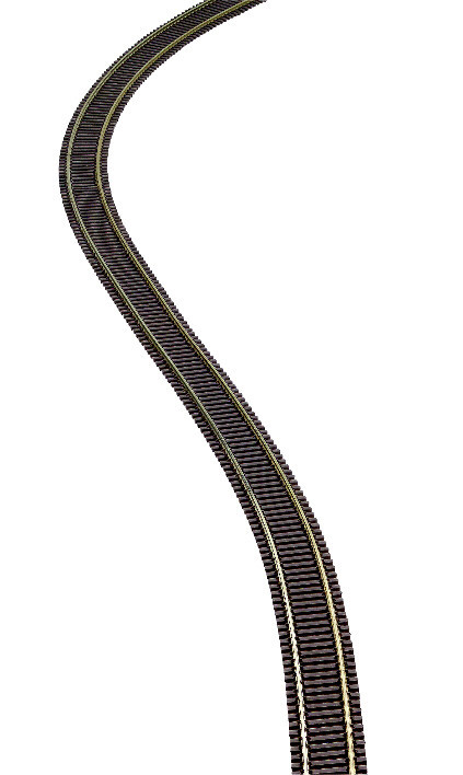 Atlas Model Railroad Co. - N C55 Flex Track Brown Tie - 2000