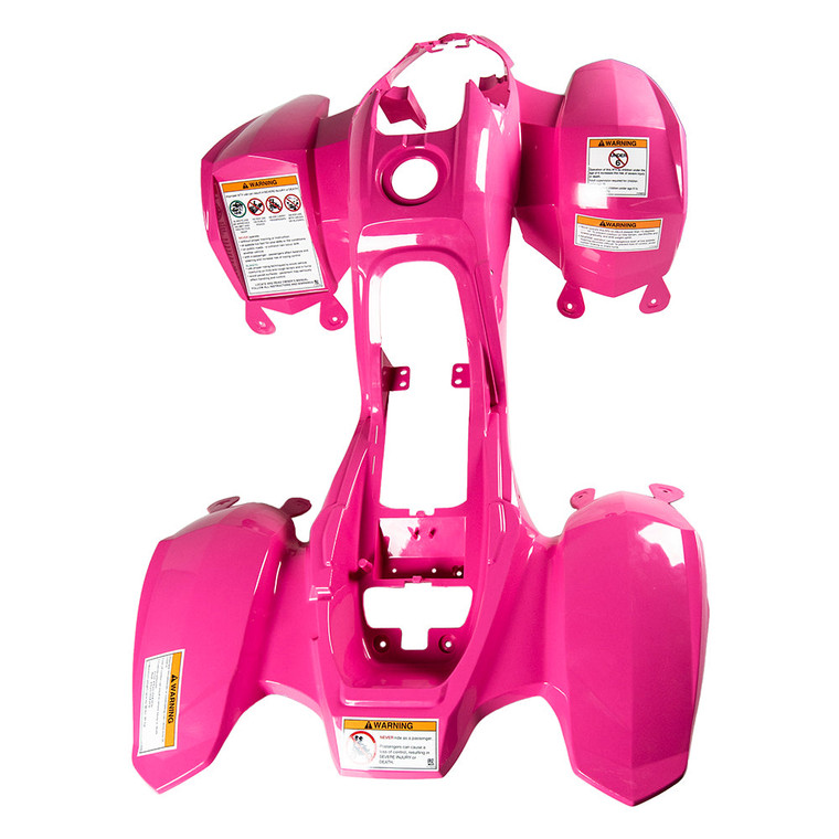 Polaris 0454222-544 OEM Pink 4-Stroke Cab Assembly 2007-2016 Outlaw Predator 50 INTL