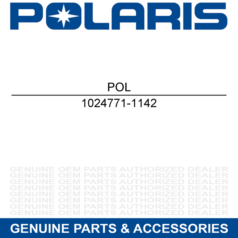 Polaris 1024771-1142 Natural Medium Gloss Black 120" Tunnel Rush S Pro 800 600