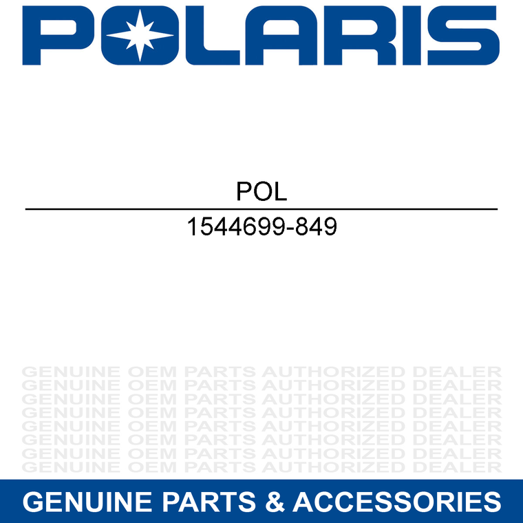 Polaris 1544699-849 Front Left Hand Shock Mp Ns Zenith Blue Xpedition EPS