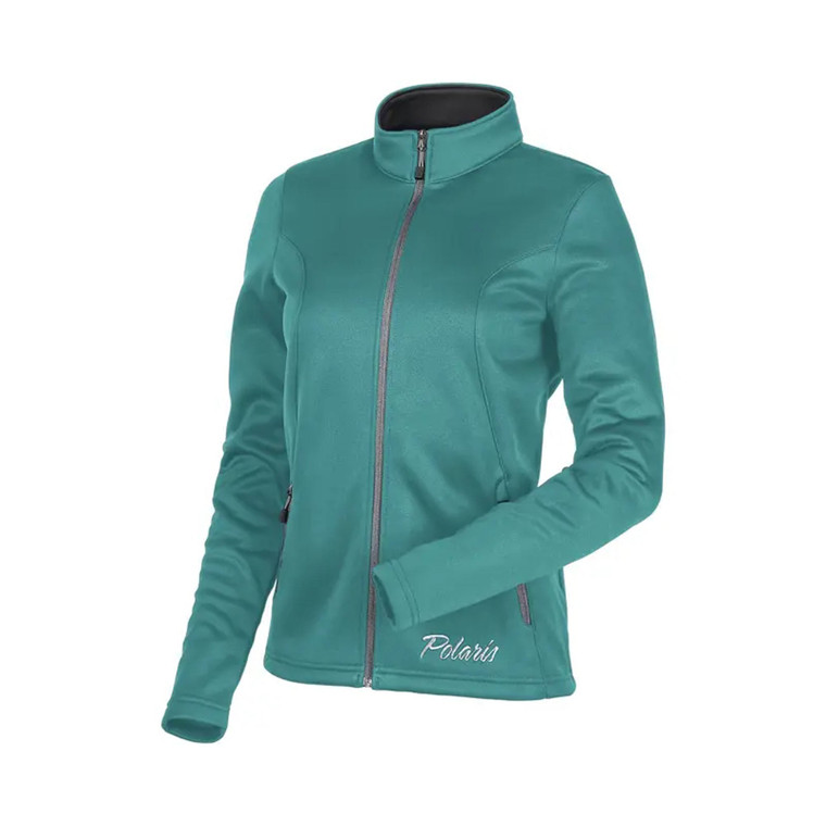 Polaris Women's Switchback Mid-Layer Sweatshirt Teal Blue