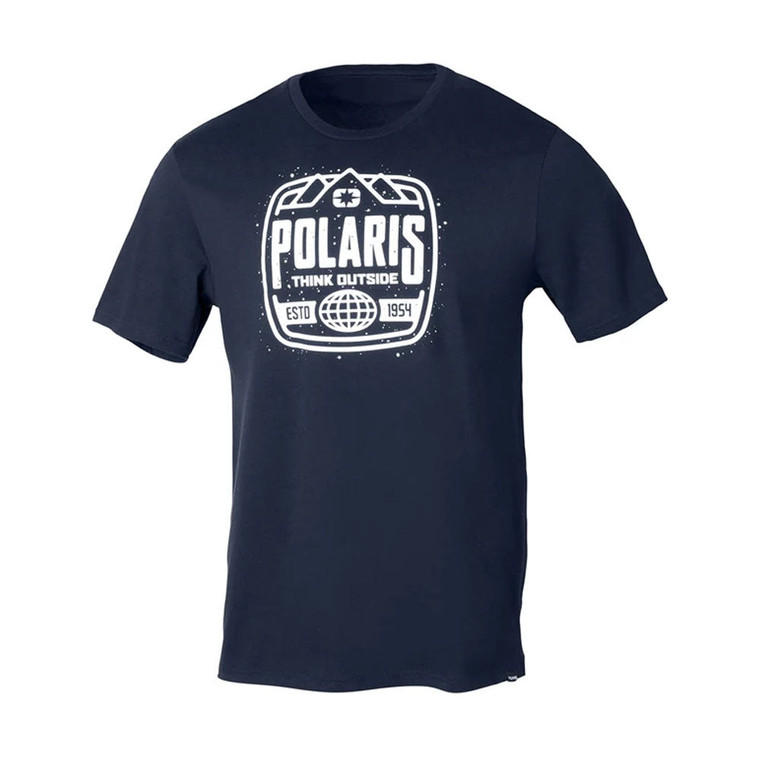Polaris Stamp T-Shirt Navy Blue